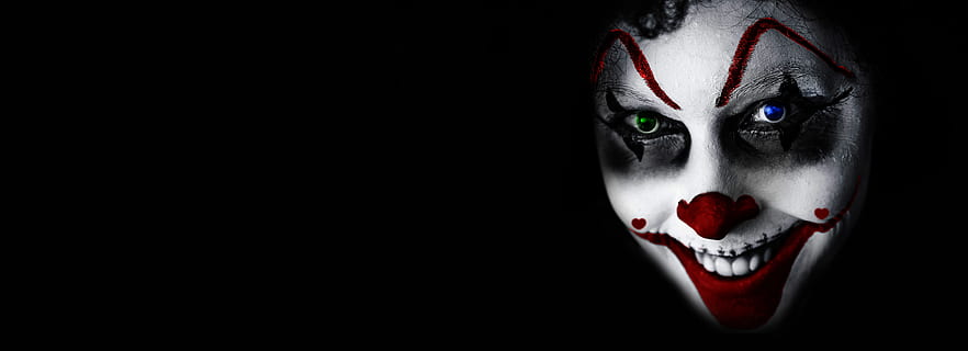 Download Scary Face White Face Veil Wallpaper | Wallpapers.com