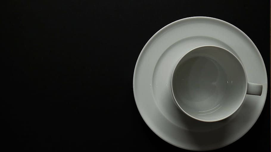 coffee cup, cafe, coffee beans, break, drink, caffeine, hot drink HD wallpaper