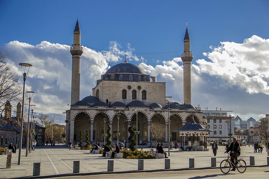 selimiye, square, turkey, cami, mosque, islam, minaret, istanbul HD wallpaper