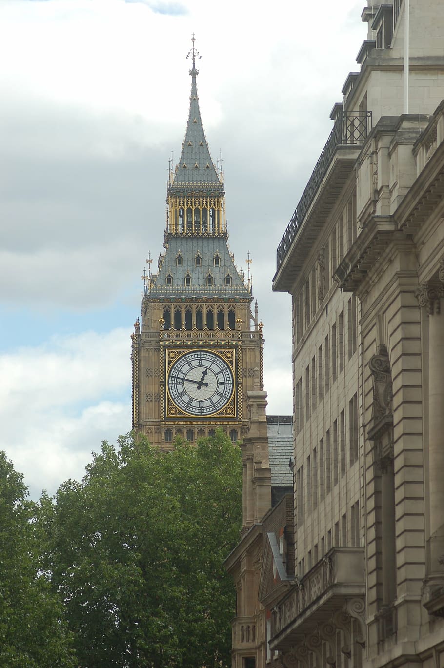 london, england, the london eye, street, view, architecture, HD wallpaper