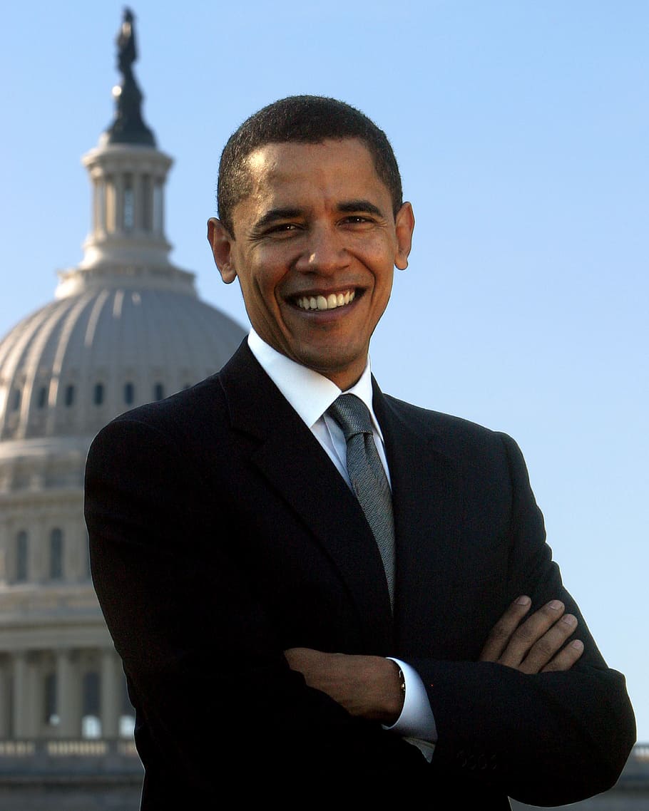 Barrack Obama, barack hussein obama, president, usa, united states, HD wallpaper
