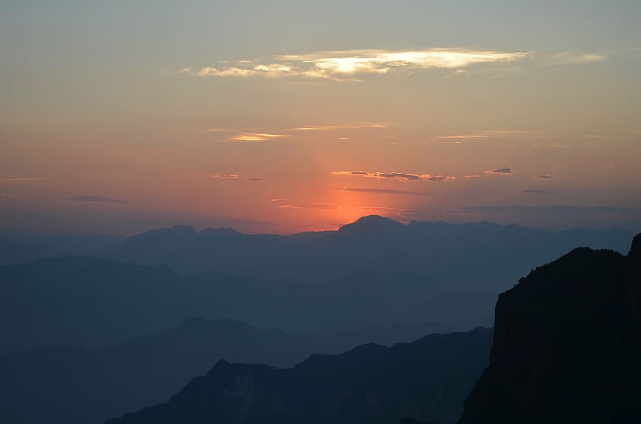 cloud light, dark, knows no boundaries, mountain, scenics - nature HD wallpaper