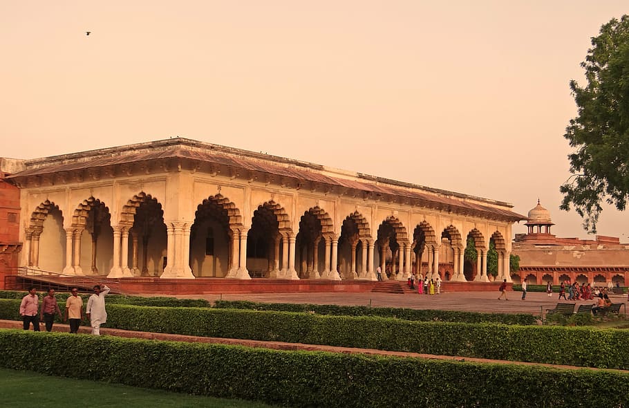 HD wallpaper diwaniam agra fort hall of audience unesco site  architecture  Wallpaper Flare