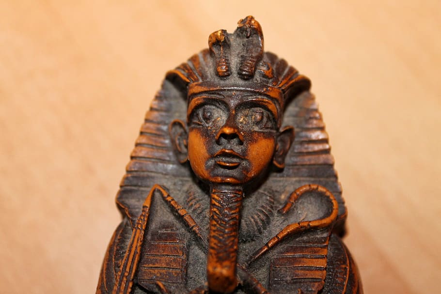 mummy, sarcophagus, egypt, souvenir, wood - Material, statue, HD wallpaper