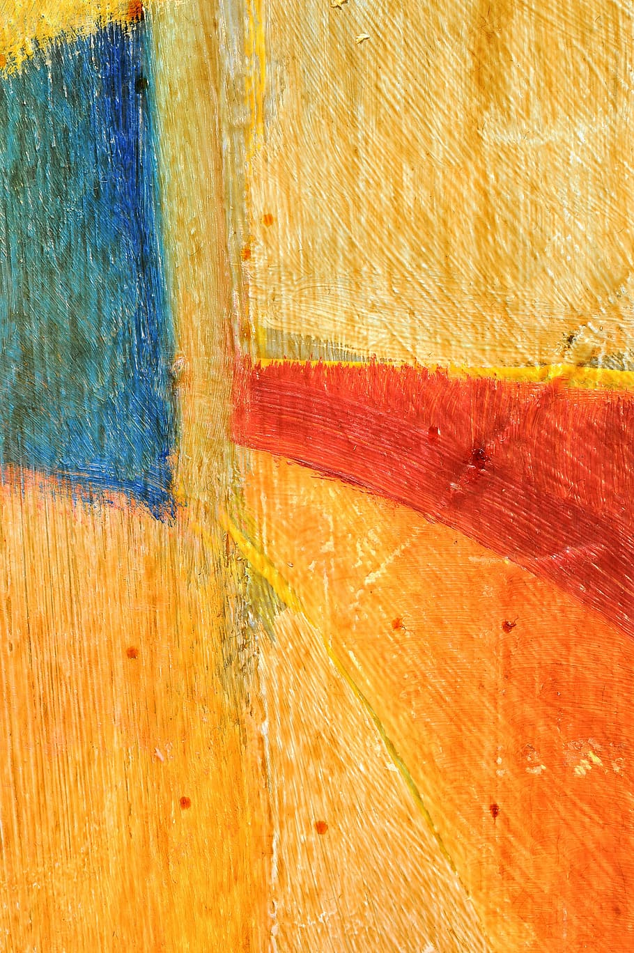 yellow and multicolored abstract painting, the framework, drawing HD wallpaper
