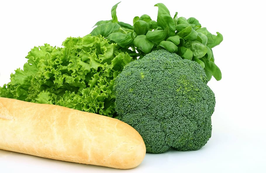 white raddish and cauliflower, appetite, bread, broccoli, calories HD wallpaper