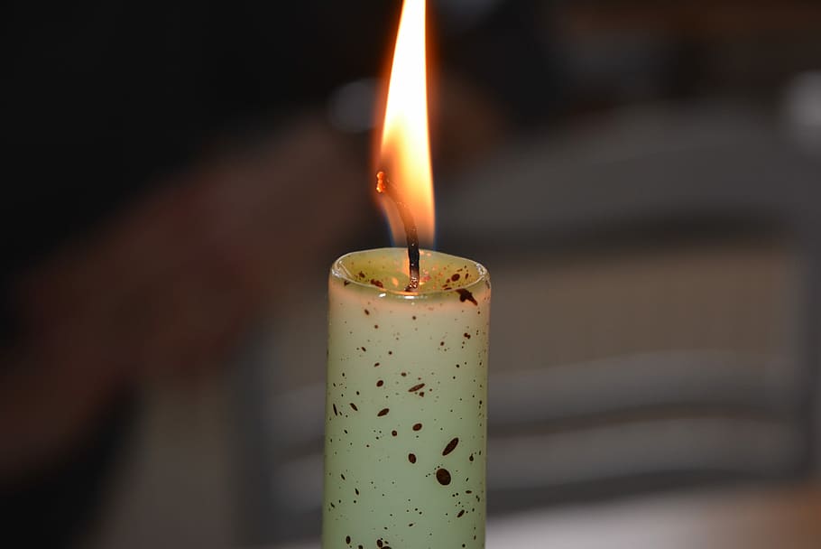 Candle, Flame, Light, Wick, Glow, Burn, heat - temperature HD wallpaper