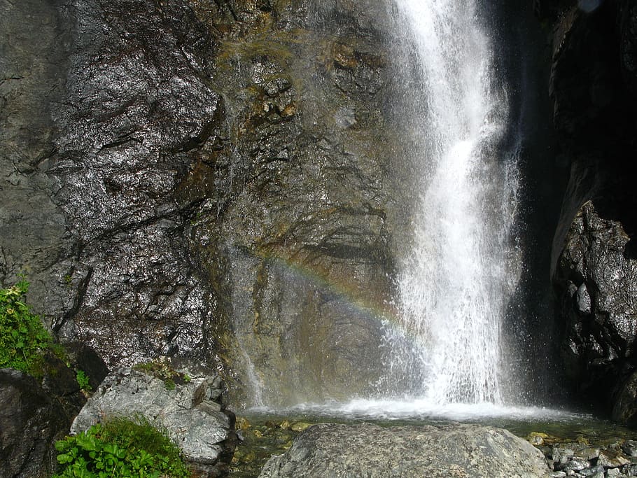 water, waterfall, river, stream, scenic, natural, spring, cascade HD wallpaper
