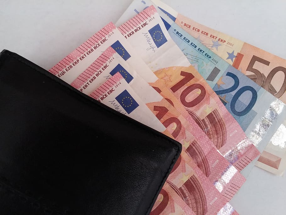 money, euro notes, play dough, paper money, cash and cash equivalents, HD wallpaper