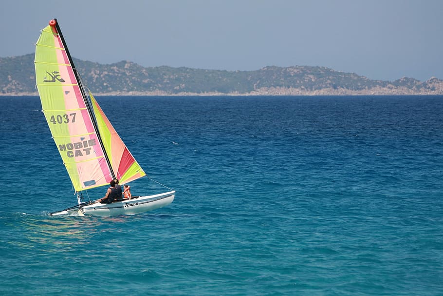Vela, Sea, Boat, Sailing Boat, Boats, water, sails, holiday, HD wallpaper