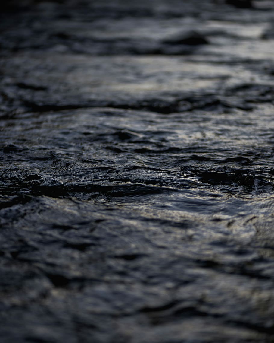rippling body of water, body of water, reflection, macro, water ripple HD wallpaper