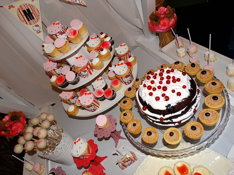 cakes, sweets, torch, dessert, sweet food, food and drink, indulgence HD wallpaper