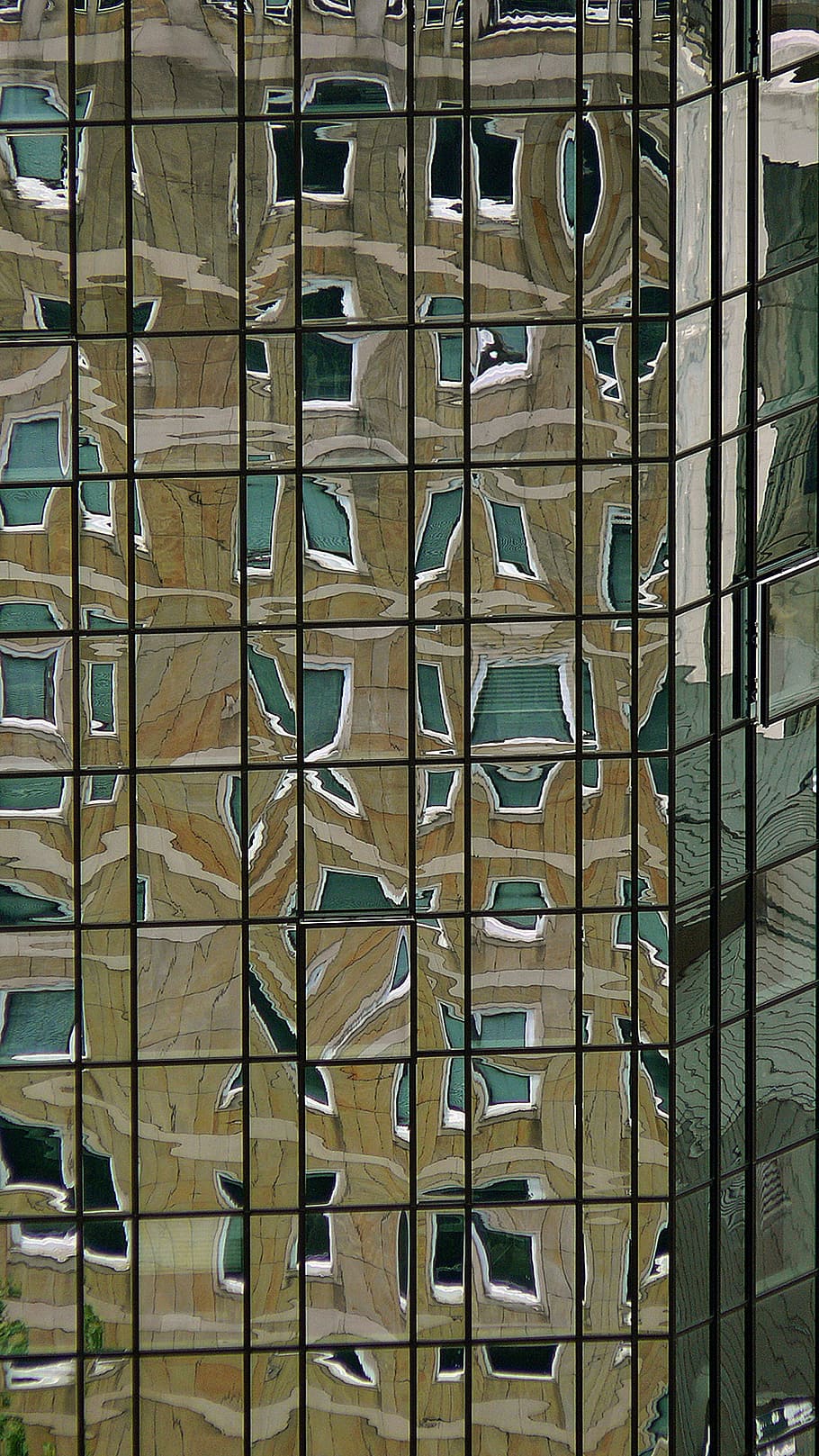 Architecture, Bank House, Facade, Window, window glass, frankfurt, HD wallpaper