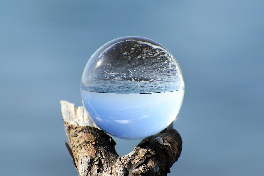 natural, landscape, sky, cloud, sea, beach, wave, glass, glass beads HD wallpaper