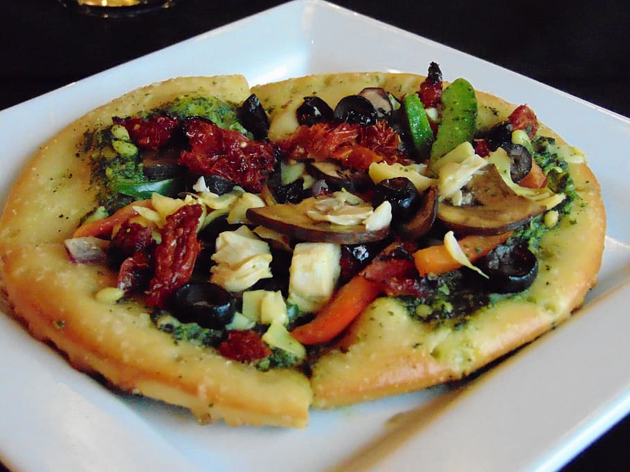 small, gourmet, pizza, food, food and drink, ready-to-eat, freshness HD wallpaper