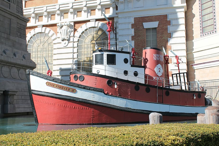 firefighter, boat, emergency, rescue, safety, ship, equipment HD wallpaper