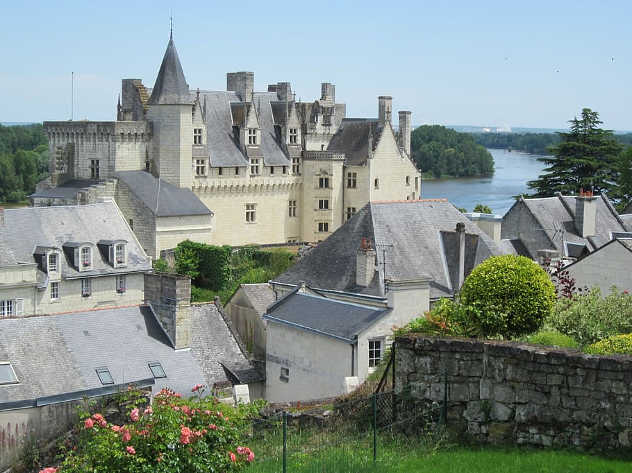 Montsoreau, Maine-Et-Loire, France, château de montsoreau, HD wallpaper