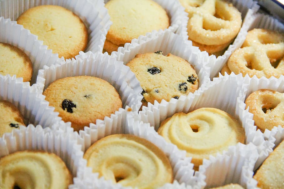 Cookies, Biscuit, Material, gift, festival, food, delicious HD wallpaper
