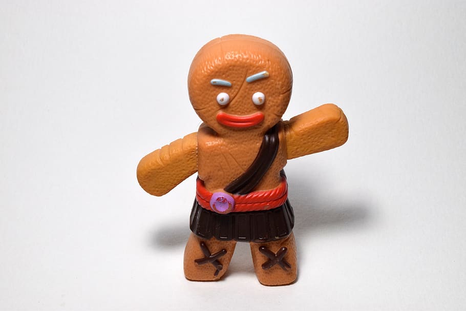 HD wallpaper: gingerbread man, cookie, food, cartoon, character, human  representation | Wallpaper Flare