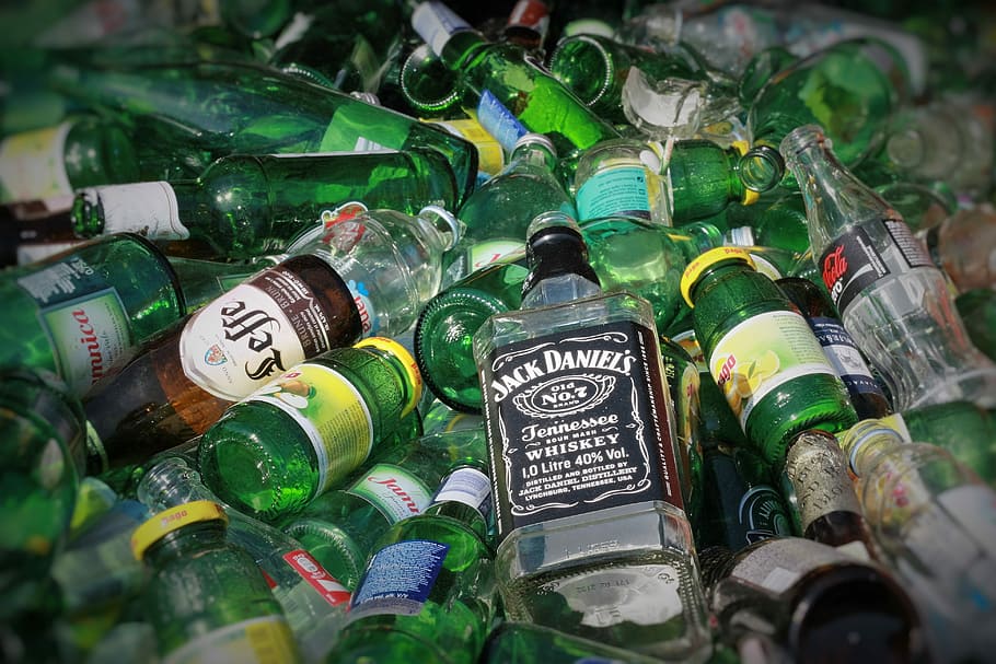 Bottle, Dump, Garbage, Waste, Trash, recycling, ecology, toxic HD wallpaper