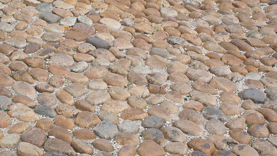HD wallpaper: cobblestones, road, away, read stone paving, round stone,  head-shaped stone | Wallpaper Flare