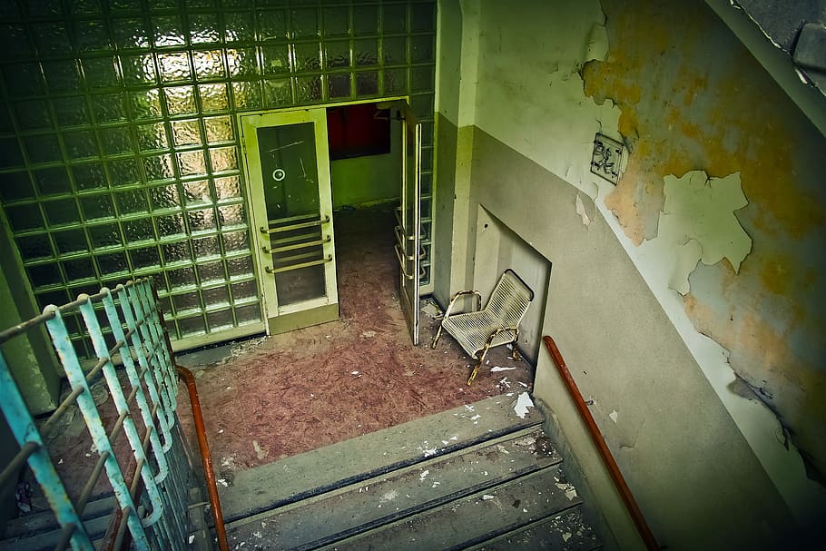 lost places, lapsed, old, leave, ruin, building, home, ailing HD wallpaper