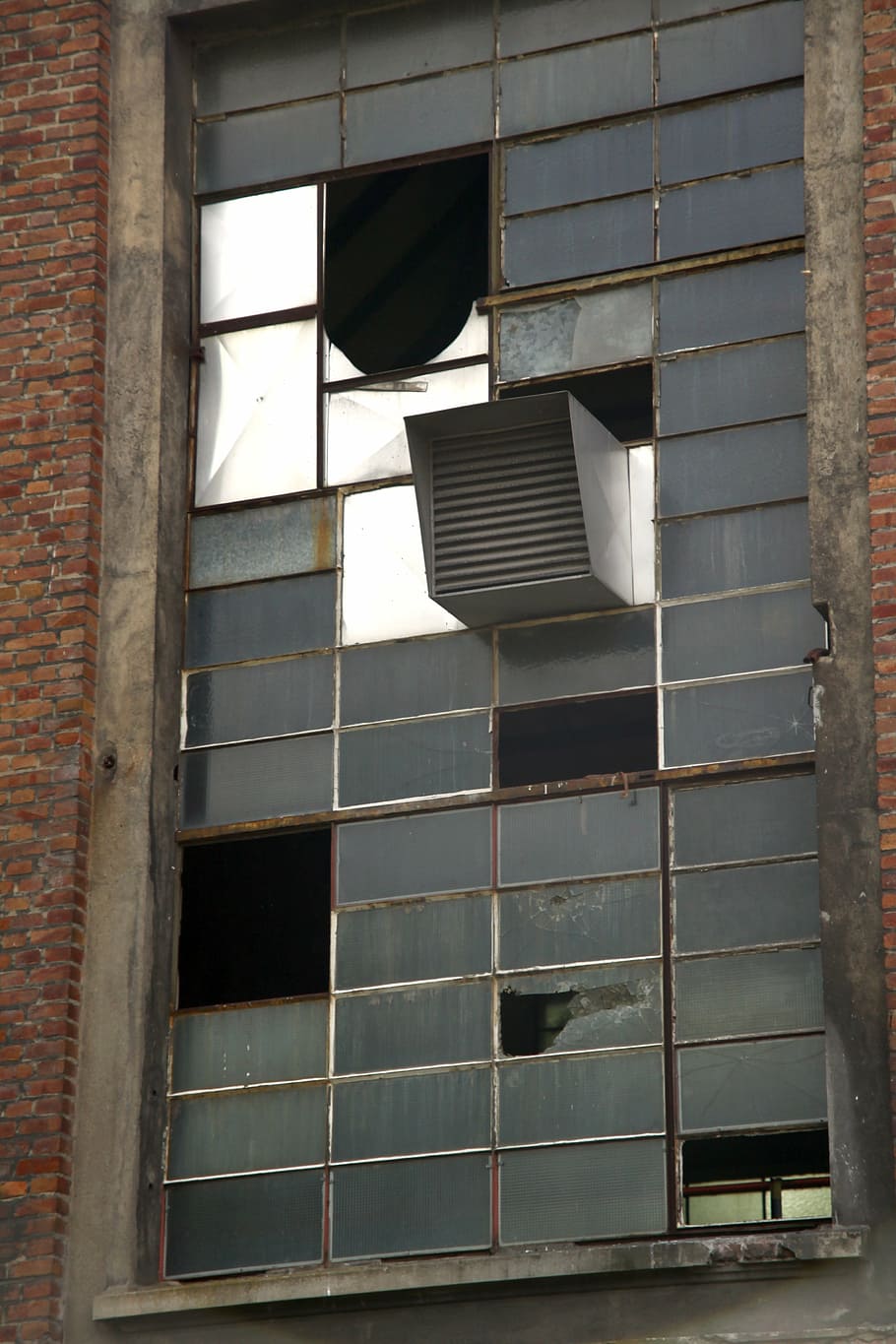 window, broken, shard, old, ruin, architecture, built structure HD wallpaper