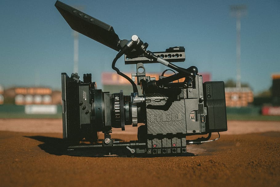 black land camera, selective focus photography of black professional camera on ground HD wallpaper