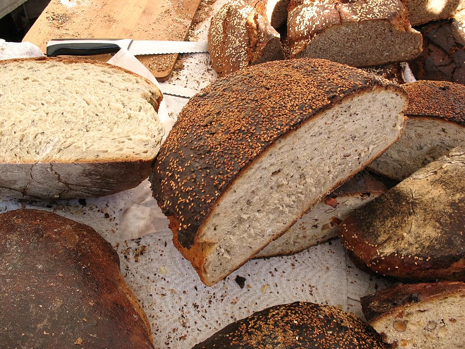 Bread, Home, Latvia, Riga, loaf of Bread, food, brown, slice HD wallpaper