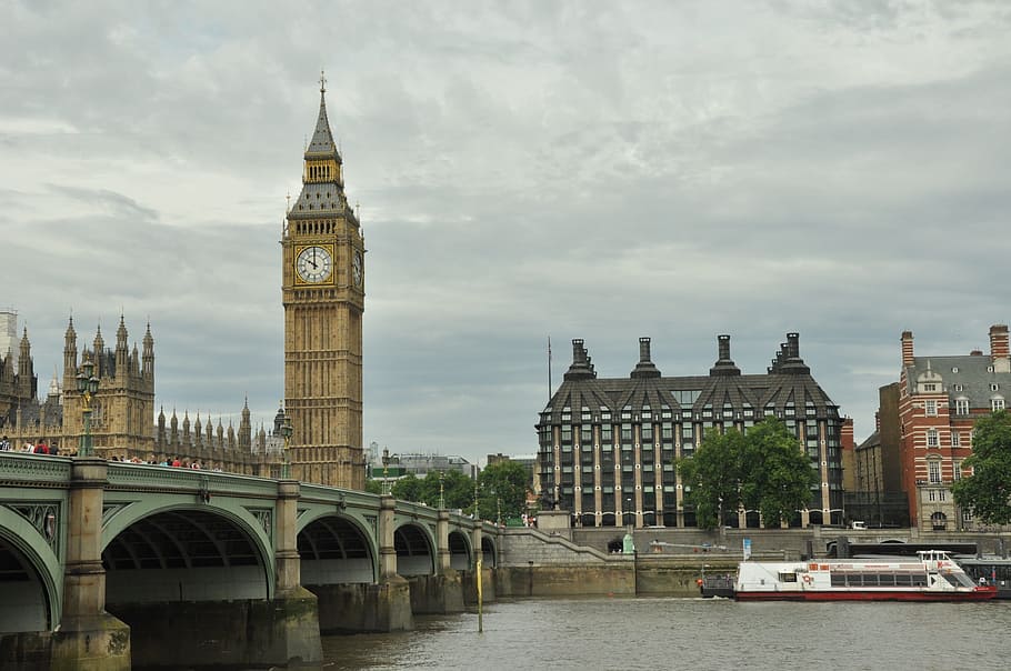 Big Ben, London, Elizabeth Tower, Uk, united kingdom, england, HD wallpaper