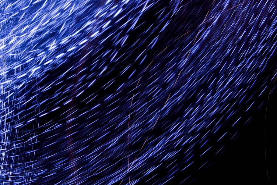 untitled, lights, dark, night, blue, pattern, astronomy, space HD wallpaper