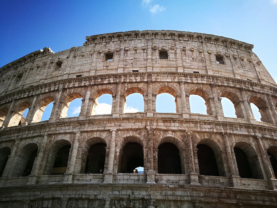 rome, the coliseum, wall, ancient, history, the past, amphitheater HD wallpaper