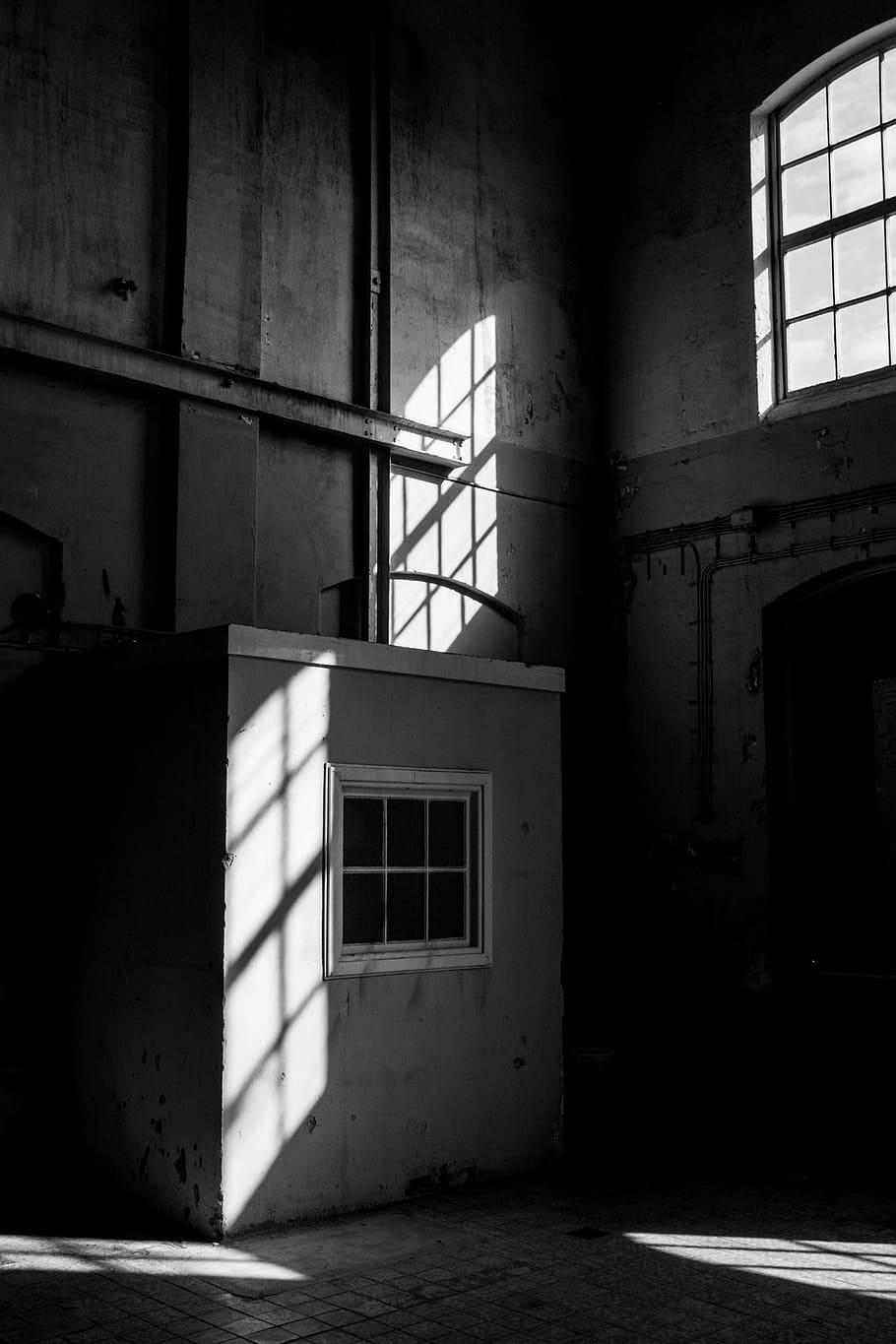 groningen, shadow, black white, architecture, built structure HD wallpaper