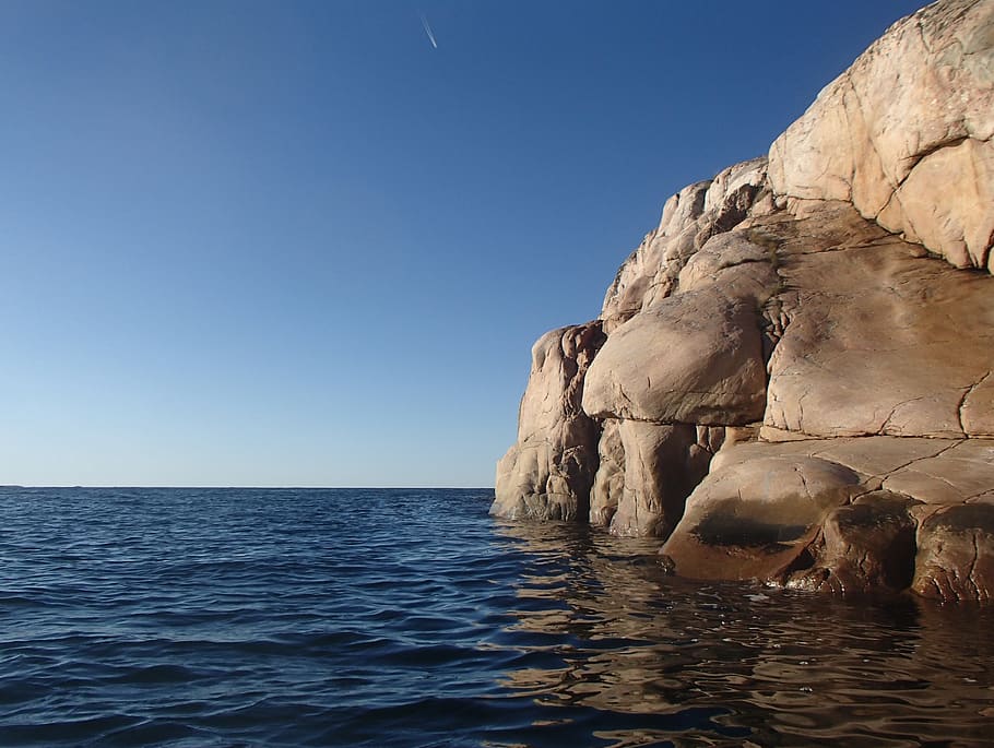 sea, blue sky, water, beauty in nature, scenics - nature, clear sky HD wallpaper