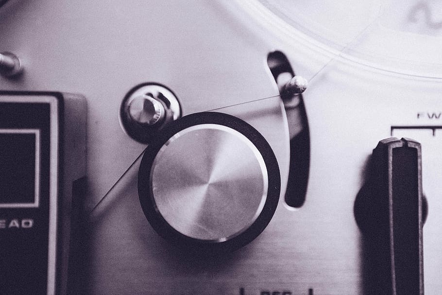 black and silver switch, audio equipment, technics, entertainment HD wallpaper