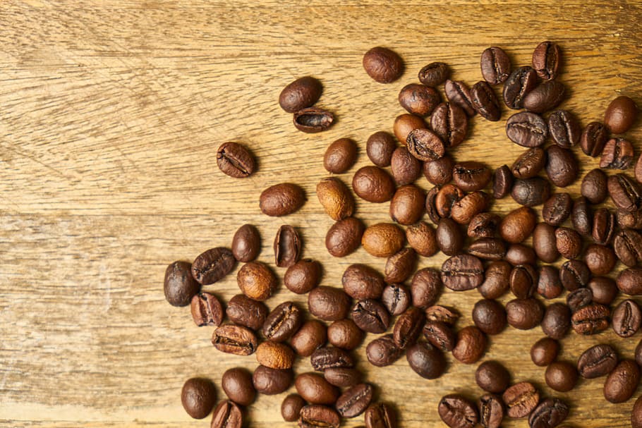 coffee, core, seed, kernels, table, good morning, nutrition HD wallpaper