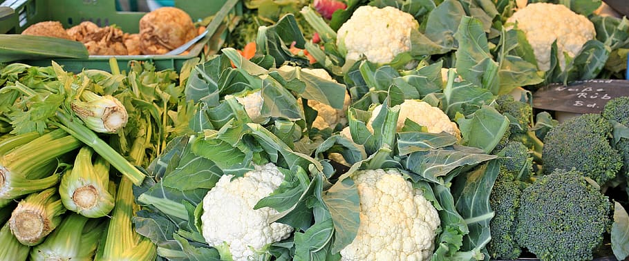 Vegetables, Cauliflower, staudensellrie, broccoli, beetroot HD wallpaper