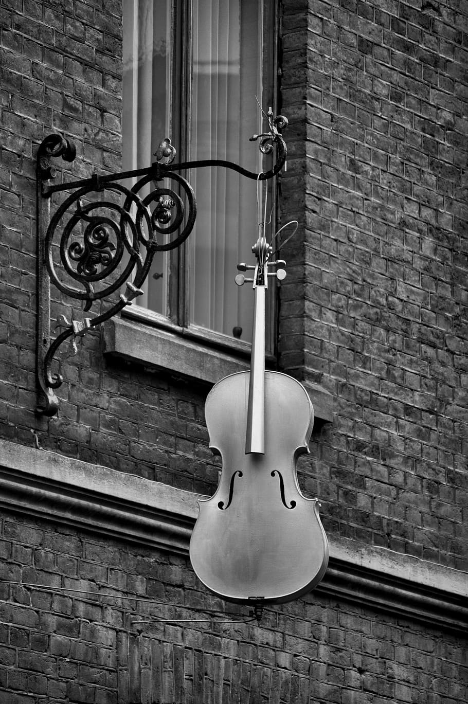 window, building, wall, windows, high, music, musical instrument HD wallpaper