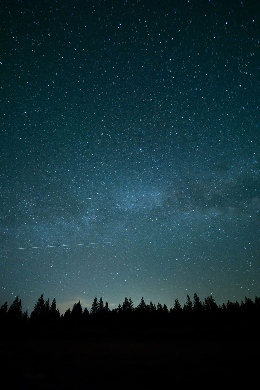 night, sky, space, starry, stars, star - space, astronomy, tranquility HD wallpaper