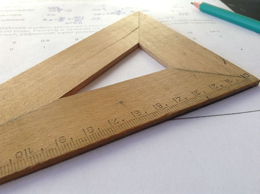ruler, measuring, drafting, measurement, tool, pencil, precision HD wallpaper