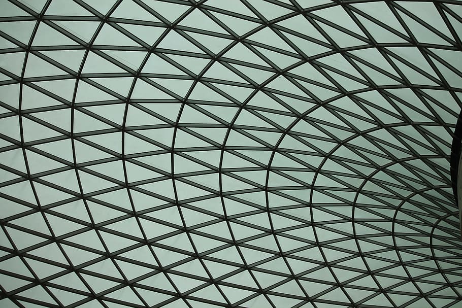 british, geometry, ceilings, glass, window, pattern, full frame HD wallpaper