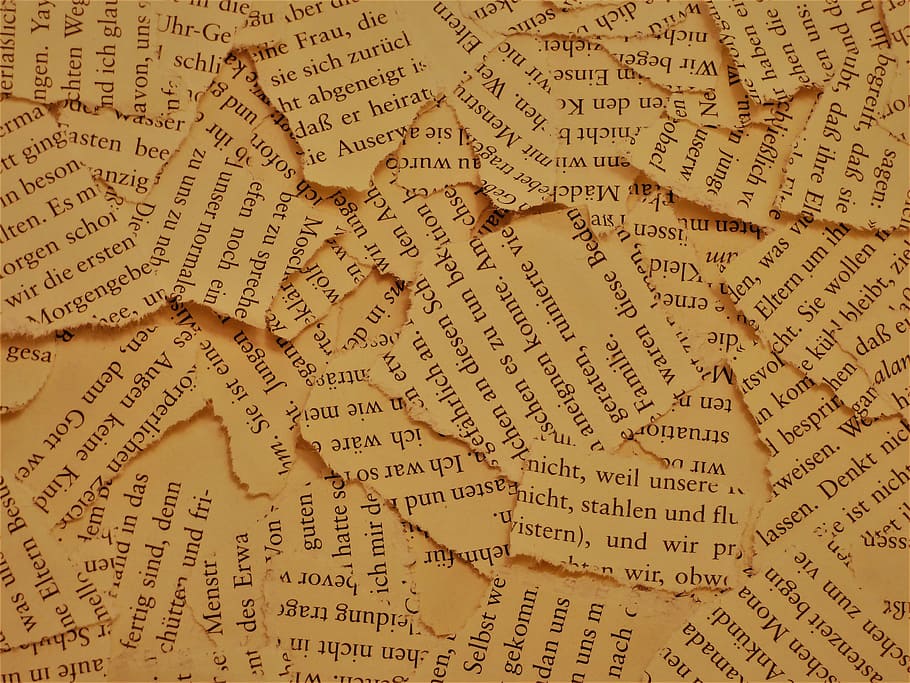 pile of teared papers, Font, Letters, Torn, Book, Pages, book pages, HD wallpaper