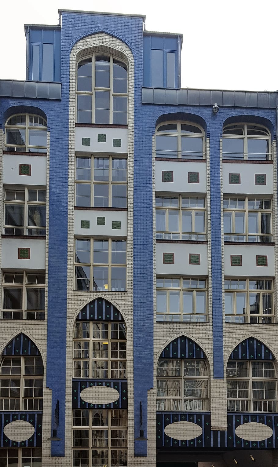 hackesche höfe, berlin, facade, building, historically, built structure HD wallpaper