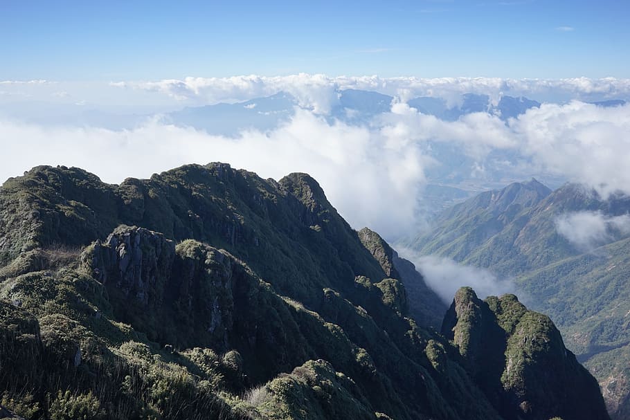 Nature, Wallpaper, Landscape, mountain, mountain range, scenics HD wallpaper
