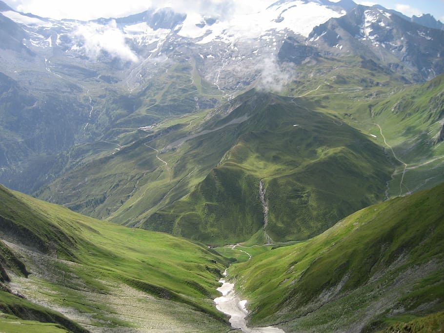 mountains, valleys, snow summit, scenics - nature, beauty in nature HD wallpaper