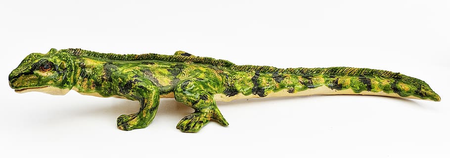 crocodile, reptile, figure, ceramic, weel, deco, decoration HD wallpaper