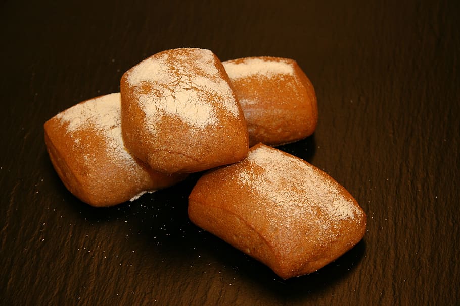 Bread, Italian, Dining, ciabattastykker, food, craft, piece HD wallpaper
