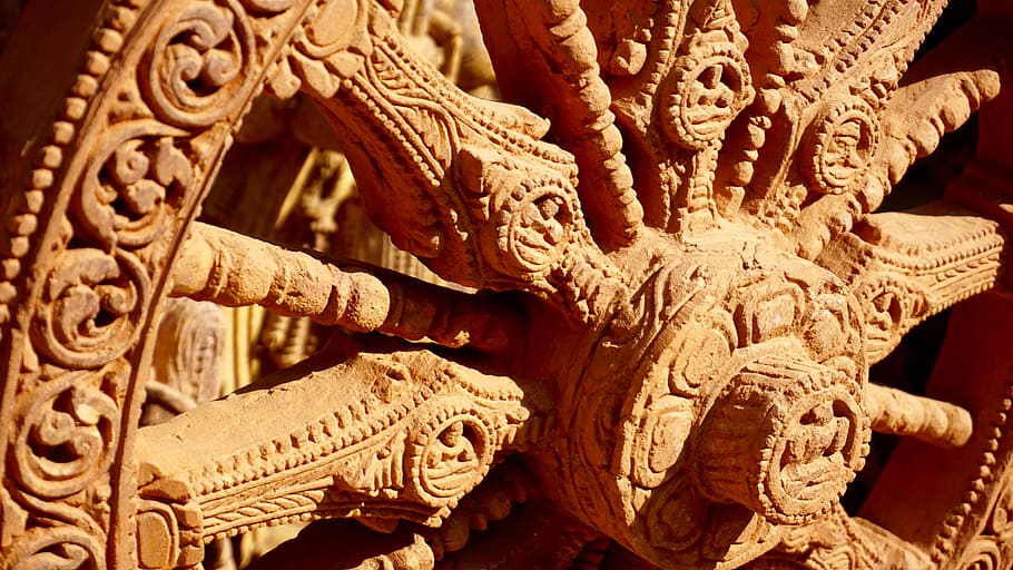 art, brown, statue, design, ancient, antique, artistic, buddha HD wallpaper