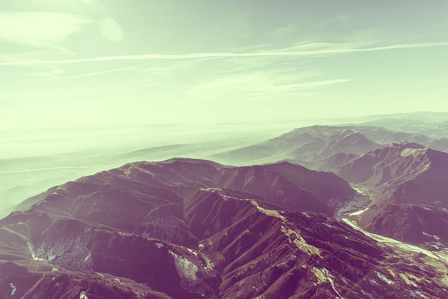 alpine, mountains, austria, hike, high mountains, panorama HD wallpaper