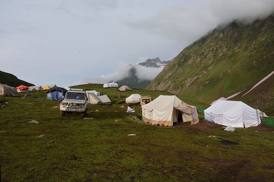 camping, ratti gali, pakistan, kashmir, neelam valley, adventure